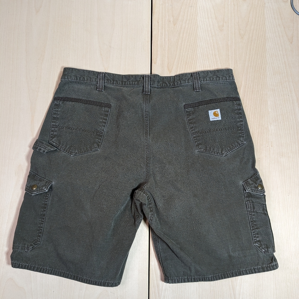 Carhartt Relaxed Fit Men Cargo Workwear Causal 42 Shorts Carpenter Heavy Canvas